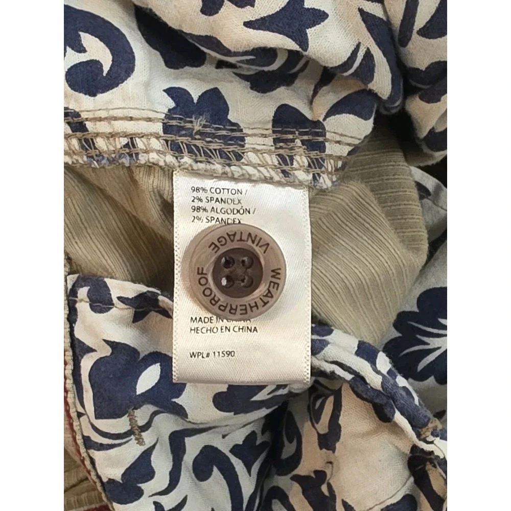 Weatherproof Vintage Khaki Canvas Chino Shorts Size 40 Utility‎ Hiking Trail - Picture 4 of 6